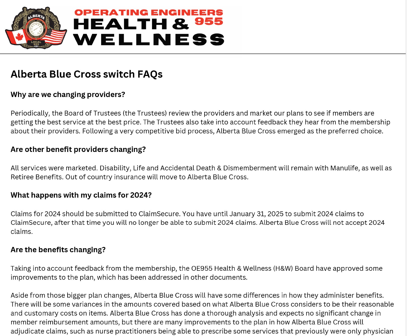 FAQs