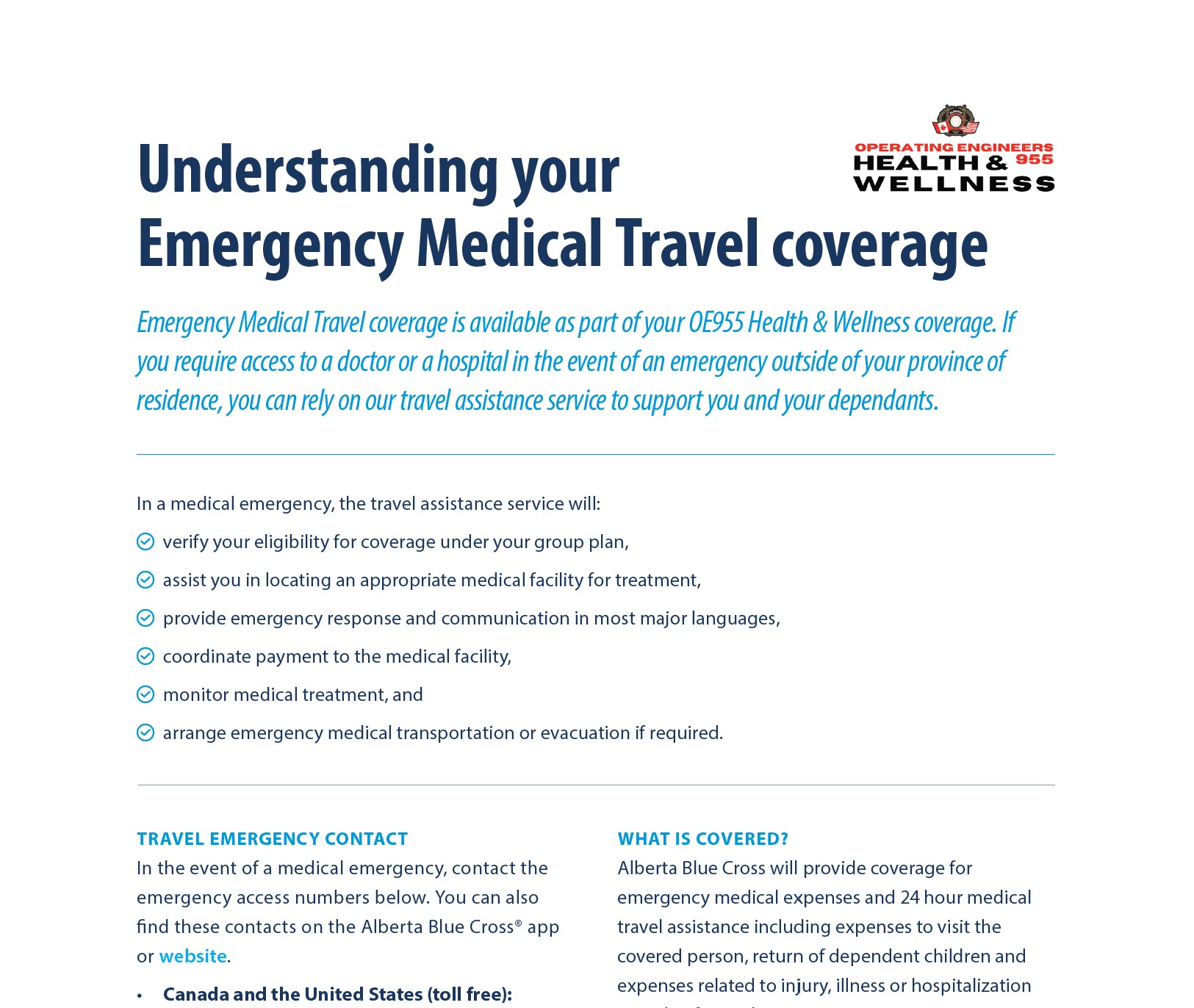 Travel Coverage